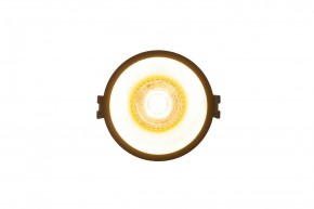 DK3026-BG Встраиваемый светильник, IP 20, 10 Вт, GU5.3, LED, черный/золотой, пластик в Кунгуре - kungur.ok-mebel.com | фото 2