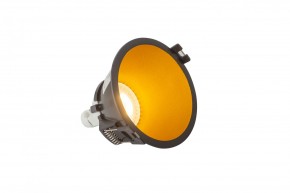 DK3026-BG Встраиваемый светильник, IP 20, 10 Вт, GU5.3, LED, черный/золотой, пластик в Кунгуре - kungur.ok-mebel.com | фото 3