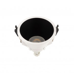 DK3026-WB Встраиваемый светильник, IP 20, 10 Вт, GU5.3, LED, белый/черный, пластик в Кунгуре - kungur.ok-mebel.com | фото 2