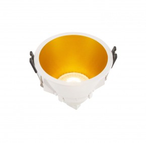 DK3026-WG Встраиваемый светильник, IP 20, 10 Вт, GU5.3, LED, белый/золотой, пластик в Кунгуре - kungur.ok-mebel.com | фото 4