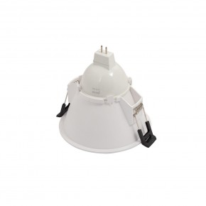 DK3026-WH Встраиваемый светильник, IP 20, 10 Вт, GU5.3, LED, белый, пластик в Кунгуре - kungur.ok-mebel.com | фото 3