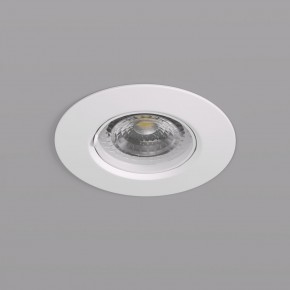 DK3028-WH Встраиваемый светильник, IP 20, 10 Вт, GU5.3, LED, белый, пластик в Кунгуре - kungur.ok-mebel.com | фото 2