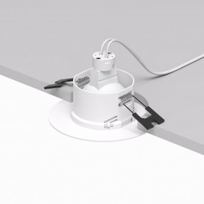 DK3028-WH Встраиваемый светильник, IP 20, 10 Вт, GU5.3, LED, белый, пластик в Кунгуре - kungur.ok-mebel.com | фото 3
