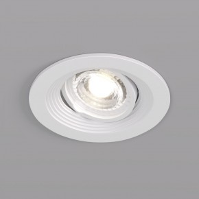 DK3029-WH Встраиваемый светильник, IP 20, 10 Вт, GU5.3, LED, белый, пластик в Кунгуре - kungur.ok-mebel.com | фото