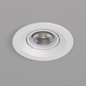 DK3029-WH Встраиваемый светильник, IP 20, 10 Вт, GU5.3, LED, белый, пластик в Кунгуре - kungur.ok-mebel.com | фото 4