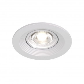 DK3029-WH Встраиваемый светильник, IP 20, 10 Вт, GU5.3, LED, белый, пластик в Кунгуре - kungur.ok-mebel.com | фото 7
