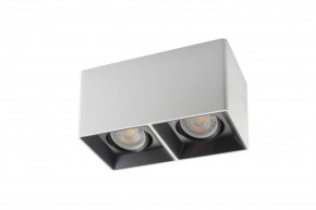 DK3035-WB Светильник накладной IP 20, 10 Вт, GU5.3, LED, белый/черный, пластик в Кунгуре - kungur.ok-mebel.com | фото 2