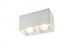 DK3035-WH Светильник накладной IP 20, 10 Вт, GU5.3, LED, белый, пластик в Кунгуре - kungur.ok-mebel.com | фото