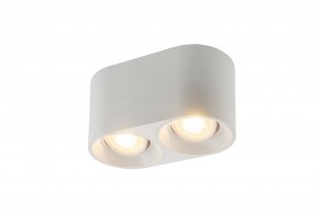DK3036-WH Светильник накладной IP 20, 10 Вт, GU5.3, LED, белый, пластик в Кунгуре - kungur.ok-mebel.com | фото