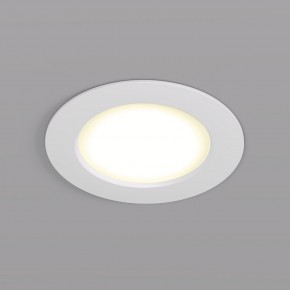 DK3046-WH Встраиваемый светильник, IP 20, 5Вт, LED, белый, пластик в Кунгуре - kungur.ok-mebel.com | фото