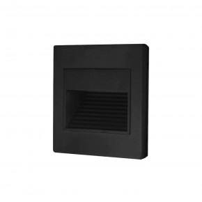 DK3050-BK Светильник встраиваемый в стену, IP 20, LED 3000, 1 Вт, черный пластик в Кунгуре - kungur.ok-mebel.com | фото