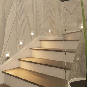 DK3050-WH Светильник встраиваемый в стену, IP 20, LED 3000, 1 Вт, белый, пластик в Кунгуре - kungur.ok-mebel.com | фото 9