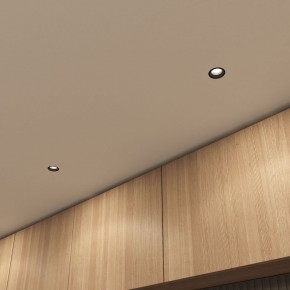DK3055-BK Встраиваемый светильник, IP 20, 10 Вт, GU5.3, LED, черный, пластик в Кунгуре - kungur.ok-mebel.com | фото 4