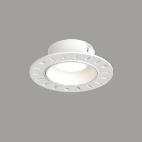 DK3055-WH Встраиваемый светильник, IP 20, 10 Вт, GU5.3, LED, белый, пластик в Кунгуре - kungur.ok-mebel.com | фото