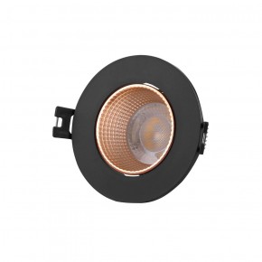 DK3061-BBR Встраиваемый светильник, IP 20, 10 Вт, GU5.3, LED, черный/бронзовый, пластик в Кунгуре - kungur.ok-mebel.com | фото
