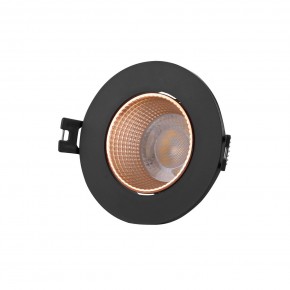 DK3061-BBR Встраиваемый светильник, IP 20, 10 Вт, GU5.3, LED, черный/бронзовый, пластик в Кунгуре - kungur.ok-mebel.com | фото