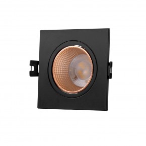 DK3071-BBR Встраиваемый светильник, IP 20, 10 Вт, GU5.3, LED, черный/бронзовый, пластик в Кунгуре - kungur.ok-mebel.com | фото