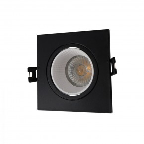 DK3071-BK+WH Встраиваемый светильник, IP 20, 10 Вт, GU5.3, LED, черный/белый, пластик в Кунгуре - kungur.ok-mebel.com | фото