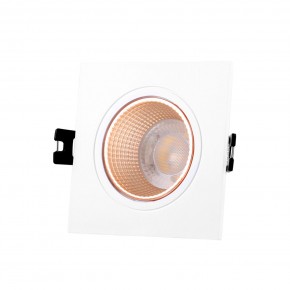DK3071-WBR Встраиваемый светильник, IP 20, 10 Вт, GU5.3, LED, белый/бронзовый, пластик в Кунгуре - kungur.ok-mebel.com | фото