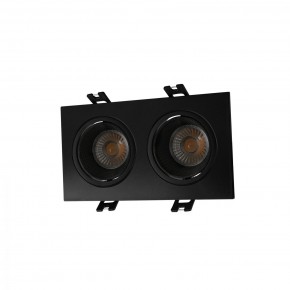 DK3072-BK Встраиваемый светильник, IP 20, 10 Вт, GU5.3, LED, черный/черный, пластик в Кунгуре - kungur.ok-mebel.com | фото