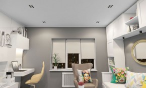 DK3072-BK+WH Встраиваемый светильник, IP 20, 10 Вт, GU5.3, LED, черный/белый, пластик в Кунгуре - kungur.ok-mebel.com | фото 2