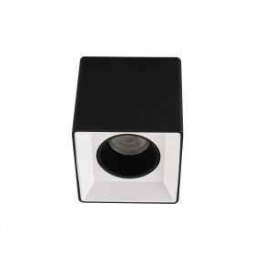 DK3080-BW+BK Светильник накладной IP 20, 10 Вт, GU5.3, LED, черно-белый/черный, пластик в Кунгуре - kungur.ok-mebel.com | фото