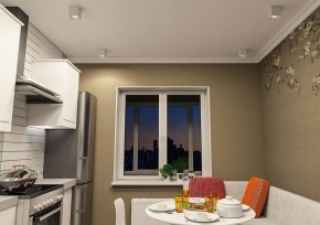DK3080-WH Светильник накладной IP 20, 10 Вт, GU5.3, LED, белый/белый, пластик в Кунгуре - kungur.ok-mebel.com | фото 2