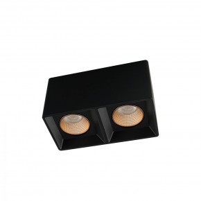 DK3085-BK+BR Светильник накладной IP 20, 10 Вт, GU5.3, LED, черный/бронзовый, пластик в Кунгуре - kungur.ok-mebel.com | фото