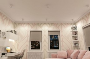 DK3090-WH+CH Светильник накладной IP 20, 10 Вт, GU5.3, LED, белый/хром, пластик в Кунгуре - kungur.ok-mebel.com | фото 2
