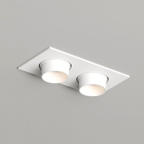 DK3122-WH Встраиваемый светильник, IP20, до 15 Вт, LED, GU5,3, белый, пластик в Кунгуре - kungur.ok-mebel.com | фото