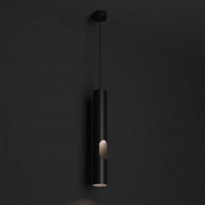 DK4045-BK Подвесной светильник, с декоративным вырезом, IP 20, до 15 Вт, LED, GU10, черный, алюминий в Кунгуре - kungur.ok-mebel.com | фото 3