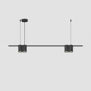 DK4061-BK Подвесной светильник ORBIT, IP20, 4xGU10 LED до 15 Вт, черный матовый, алюминий в Кунгуре - kungur.ok-mebel.com | фото