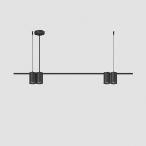 DK4061-BK Подвесной светильник ORBIT, IP20, 4xGU10 LED до 15 Вт, черный матовый, алюминий в Кунгуре - kungur.ok-mebel.com | фото 2