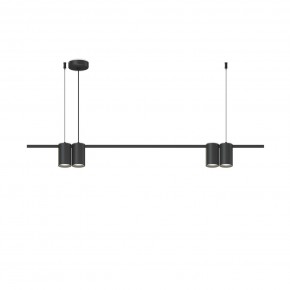 DK4061-BK Подвесной светильник ORBIT, IP20, 4xGU10 LED до 15 Вт, черный матовый, алюминий в Кунгуре - kungur.ok-mebel.com | фото 3