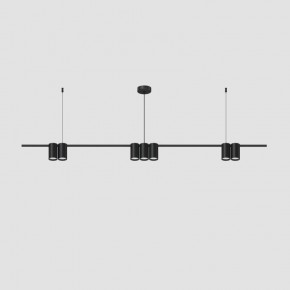 DK4063-BK Подвесной светильник ORBIT, IP20, 7xGU10 LED до 15 Вт, черный матовый, алюминий в Кунгуре - kungur.ok-mebel.com | фото 2