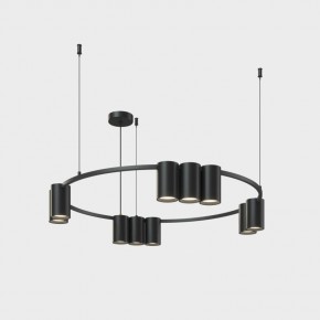 DK4065-BK Подвесной светильник ORBIT, IP20, 10xGU10 LED до 15 Вт, черный матовый, алюминий в Кунгуре - kungur.ok-mebel.com | фото