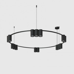 DK4067-BK Подвесной светильник ORBIT, IP20, 15xGU10 LED до 15 Вт, черный матовый, алюминий в Кунгуре - kungur.ok-mebel.com | фото 2