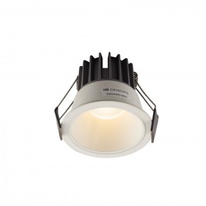 DK4400-WH Встраиваемый светильник, IP 20, 7 Вт, LED 3000, белый, алюминий в Кунгуре - kungur.ok-mebel.com | фото