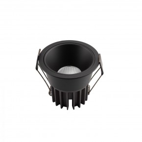 DK4500-BK Встраиваемый светильник, IP 20, 12 Вт, LED 3000, черный, алюминий в Кунгуре - kungur.ok-mebel.com | фото