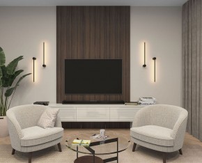 DK5010-BK Бра 600 мм, 3000К, IP20, 5 Вт, черный, алюминий в Кунгуре - kungur.ok-mebel.com | фото 5