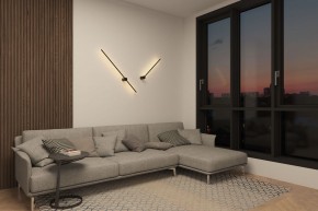 DK5010-BK Бра 600 мм, 3000К, IP20, 5 Вт, черный, алюминий в Кунгуре - kungur.ok-mebel.com | фото 7