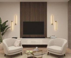 DK5010-SG Бра 600 мм, 3000К, IP20, 5 Вт, матовое золото в Кунгуре - kungur.ok-mebel.com | фото 5