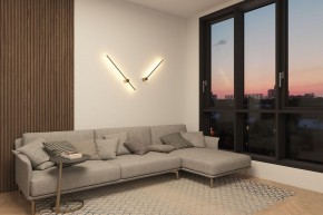 DK5012-SG Бра 800 мм, 3000К, IP20,7 Вт, матовое золото в Кунгуре - kungur.ok-mebel.com | фото 7