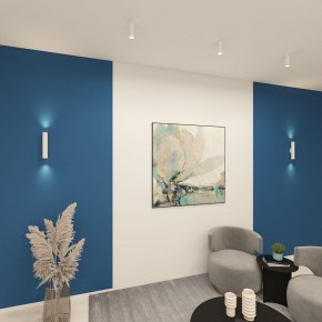 DK5022-WH Настенный светильник, IP20, до 15 Вт, LED, 2xGU10, белый, алюминий в Кунгуре - kungur.ok-mebel.com | фото 5