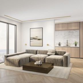 DK5072-SB Бра SHINE WALL со светодиодом, D104*H68, IP20, 3000К, 3W, RA?90, сатинированная латунь, алюминий в Кунгуре - kungur.ok-mebel.com | фото 7