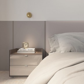 DK5072-SB Бра SHINE WALL со светодиодом, D104*H68, IP20, 3000К, 3W, RA?90, сатинированная латунь, алюминий в Кунгуре - kungur.ok-mebel.com | фото 9
