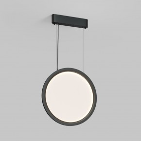 DK6604-BK Подвесной вертикальный светильник Veil со светодиодом H1500 d450 220V 36W 3000-6000K IP20 черный алюминий в Кунгуре - kungur.ok-mebel.com | фото
