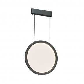 DK6604-BK Подвесной вертикальный светильник Veil со светодиодом H1500 d450 220V 36W 3000-6000K IP20 черный алюминий в Кунгуре - kungur.ok-mebel.com | фото 3