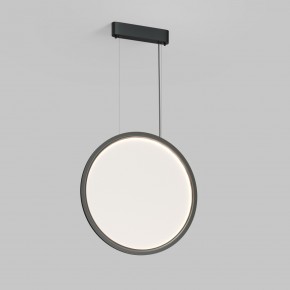 DK6606-BK Подвесной вертикальный светильник Veil со светодиодом H1700 d600 220V 48W 3000-6000K IP20 черный алюминий в Кунгуре - kungur.ok-mebel.com | фото 3