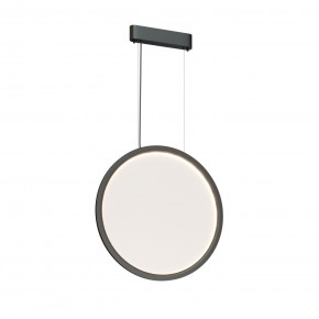 DK6606-BK Подвесной вертикальный светильник Veil со светодиодом H1700 d600 220V 48W 3000-6000K IP20 черный алюминий в Кунгуре - kungur.ok-mebel.com | фото 5